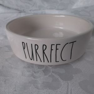 Rae Dunn purrfect cat bowl